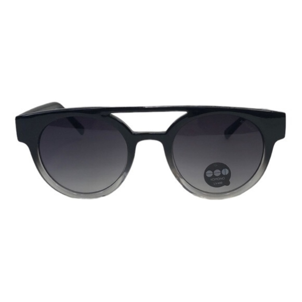 KOMONO Dreyfuss Paisley Sunglasses NEW GRAY BLACK - Picture 8 of 12